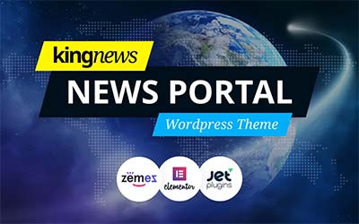 Download KingNews - News Portal & Magazine WordPress Theme