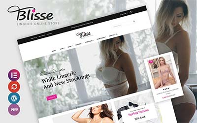 Download Blisse - Lingerie Online Store WooCommerce Theme