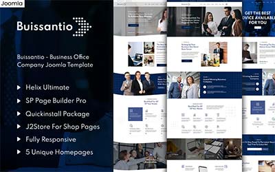 Download Buissantio - Business & Corporate Joomla Template