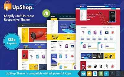 Download UpShop - Electronics & Gadgets Shopify Responsive Theme